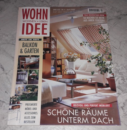 Wohnidee 2000 dachräume - 4/2000,
