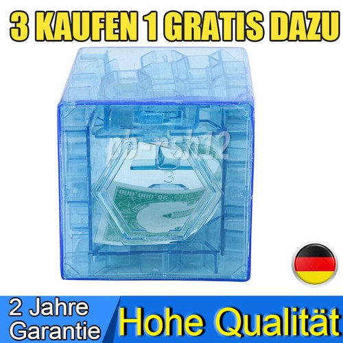 Money maze puzzle box - money, 3d