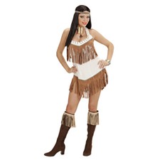 Damen indianerin kostüm - indianerin, /