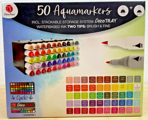 50er twin aquamarker set - 50er,