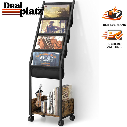 Schallplatten regal rollbar - schallplatten-regal,