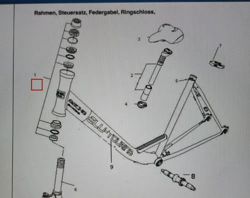 Fahrrad steuersatz elo bike - steuersatz, 2