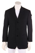 VERSACE CLASSIC V2 Blazer Sakko Schlitz XL schwarz