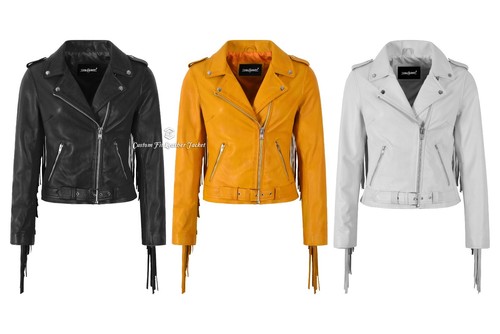 Damen brando lederjacke - damen,