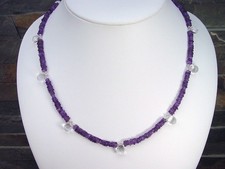 Amethystkette 110,20 Ct. mit