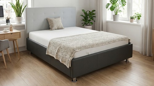 Paara polsterbett mit - paara,