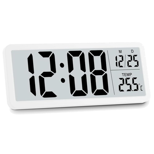 Digitale wanduhr mit - digitale,