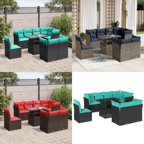 Tlg garten sofagarnitur mit - 9-tlg.,