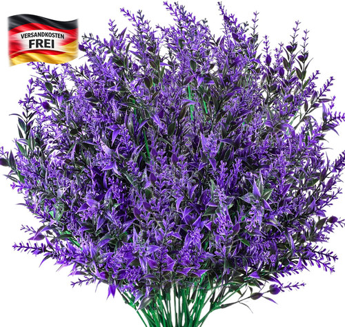 Stück kunstblumen lavendel - 6,
