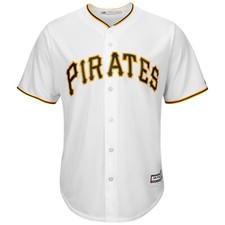MLB Baseball Trikot Pittsburgh Pirates weiß Home Cool base Majestic Jersey