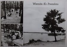 AK Warnitz, Kreis Penzlau, u.a. Oberuckersee, Campingplatz