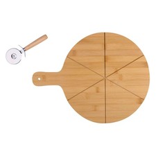 Bambus pizza set tlg - bambus,