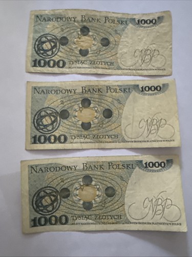 Polnische zloty geldscheine - polnische,