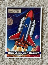 1x HSV Sticker Aufstieg 2025 Nordtribüne Ultras - “Das Ziel ist klar!” Rakete