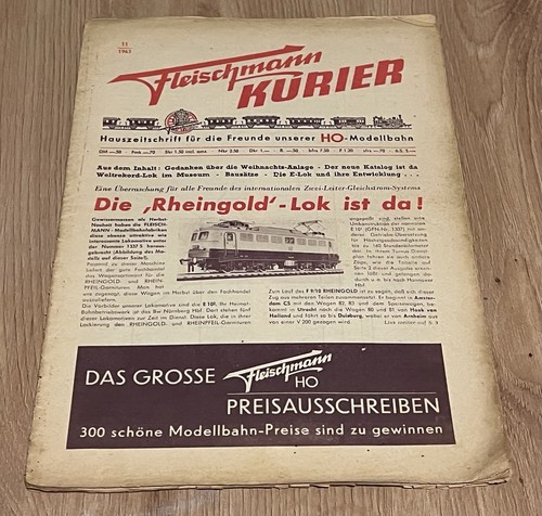 Fleischmann kurier 1963 h0 - kurier,
