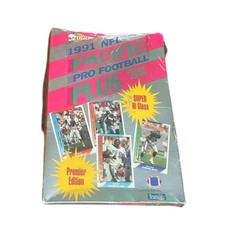1991 Pacific Plus Football Wax