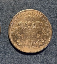 3 Mark Silbermünze Freie und
