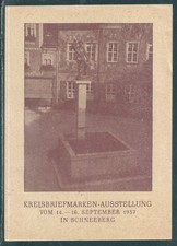 Schneeberg Ausstellung Karte -