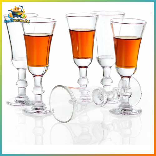 Schnapsgläser 30ml mit stiel - mit,