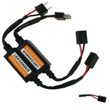 2x H7 Led Headlight Canbus Error Free Anti Flicker Resistor Canceller Decoder E