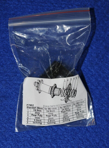Pinion spacer set - spacer, universal