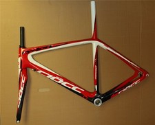 ciöcc rydon UDM carbon Fahrradrahmen rot/weiß/schwarz *Ausstellungsstück*