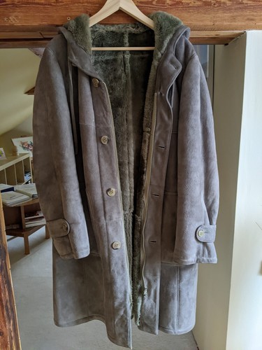 Lammfellmantel herren grau - lammfellmantel,