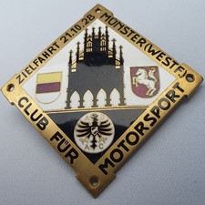 Alte Plakette Badge Oldtimer