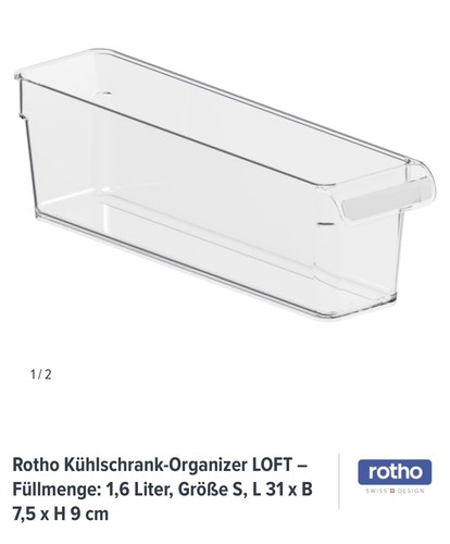 Rotho kühlschrankorganizer - rotho,