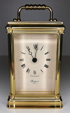 Vintage Rapport London Tischuhr Quarzwerk Messing Uhr England 70er