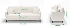 Teddy plüsch sitzer sofa - 3,