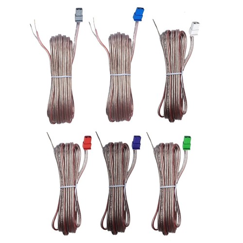 Pin speaker cables red - pin,