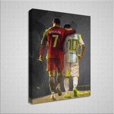Wandbild auf Leinwand | Messi