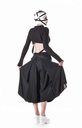 Cupro damen hosenrock - damen, hose