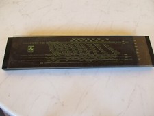 Skalenscheibe aus Glas für Röhrenradio