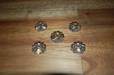 15 Rosetten Blüten 15mm