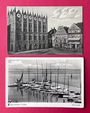 2 x AK STRALSUND um 1930
