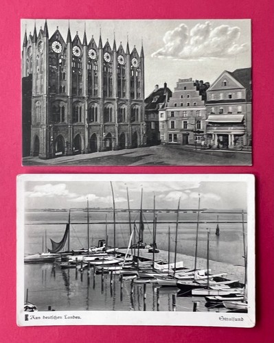 Stralsund um 1930 - ak,