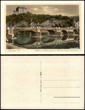 Ansichtskarte Leisnig Brücke