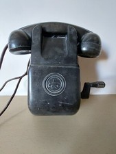 Sowjetisches altes Bakelit-Wandtelefon. UdSSR sehr selten. Original ## AB