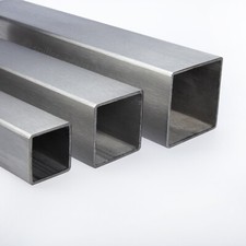 VA Edelstahl Quadratrohr