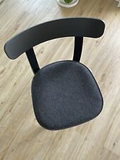 Sitzkissen 100% Wolle in Anthrazit - für Vitra All Plastic Chair