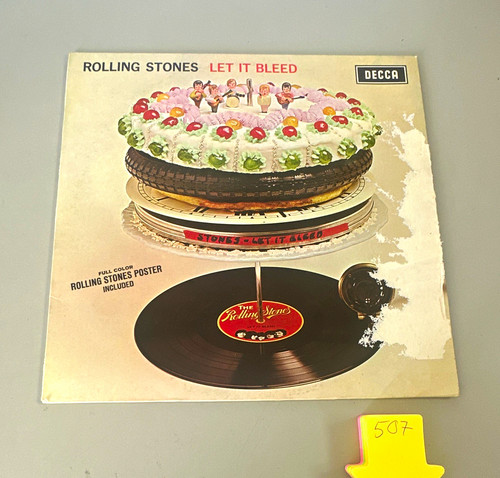 Decca rolling stones let - decca,