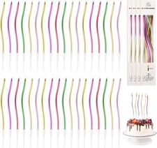 Gebogene Geburtstagskerzen 36