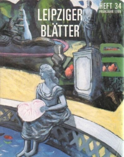 Leipziger blätter heft 34 - leipziger, blätter.