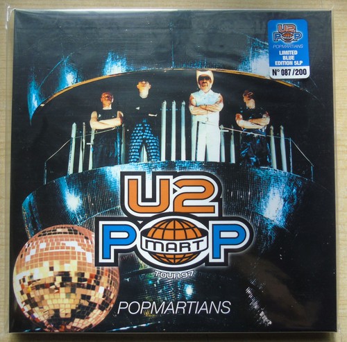 Popmartians lp box - u2, blue