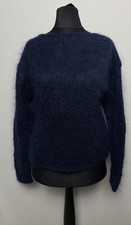 Handarbeit Mohair Pullover Gr