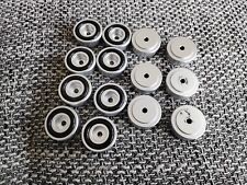 Hifi Gerätefüße , Creaktiv,  14 Stück  , Silber !!! , 30 x 11 mm !!!