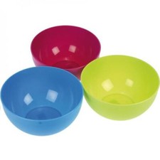 3er set plastikschüssel rund - plastikschüssel,