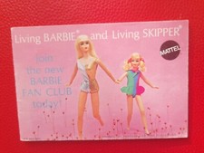 Mattel Living Barbie and Living Skipper Katalog Magazin Vintage 